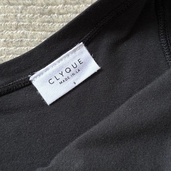 CLYQUE SIVAN BODYSUIT BLACK - Picture 5 of 5